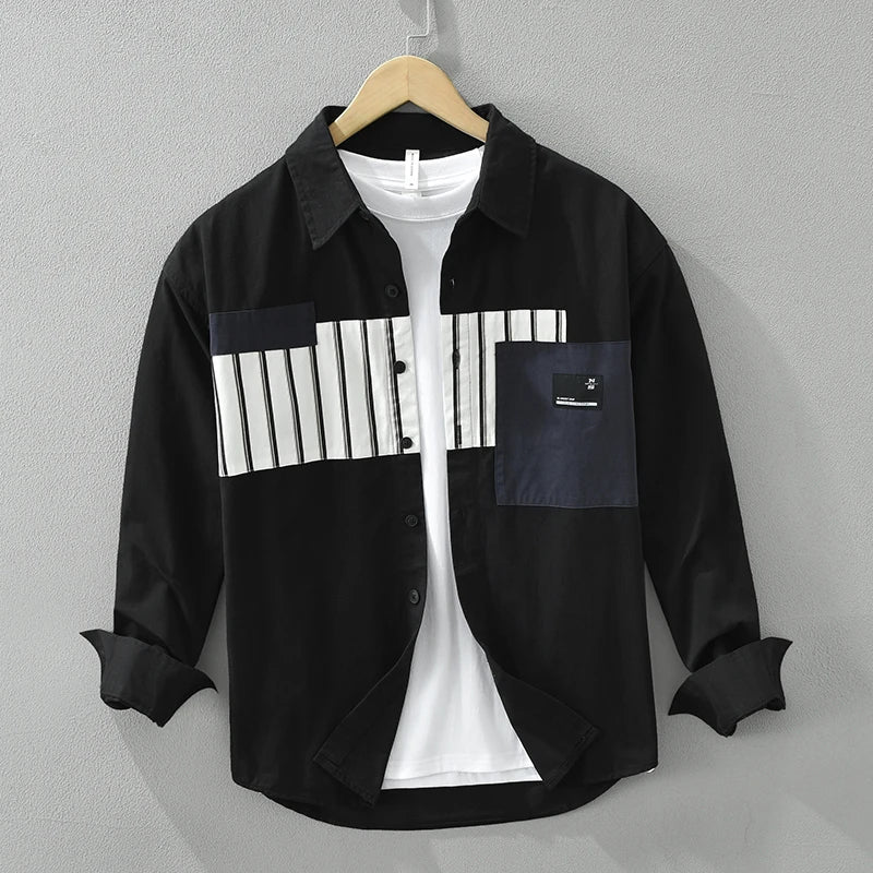 Fashion Patchwork Shirts