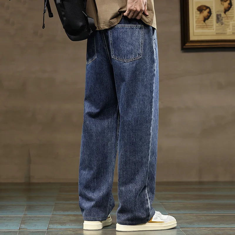 Men Straight Leg Trousers