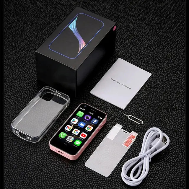 Mini iPhone Small Pocket Cellphone( 64GB Storage + 3GB RAM )