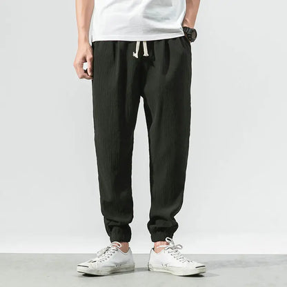 Cotton Linen Casual Harem Pants