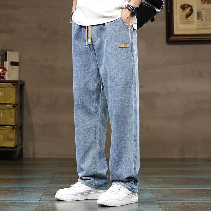 Men Straight Leg Trousers