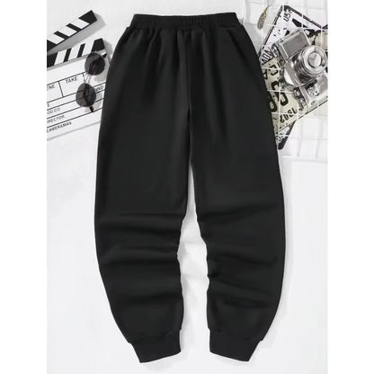 New Men's Cotton Lint Trousers