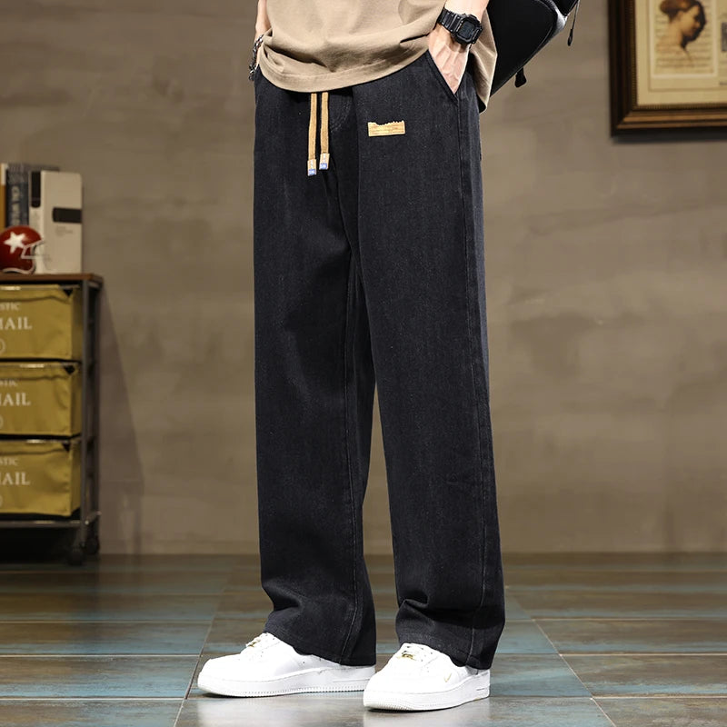 Men Straight Leg Trousers