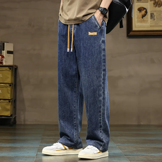 Men Straight Leg Trousers