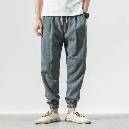 Cotton Linen Casual Harem Pants