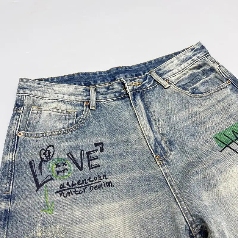 Retro Street Style Pants