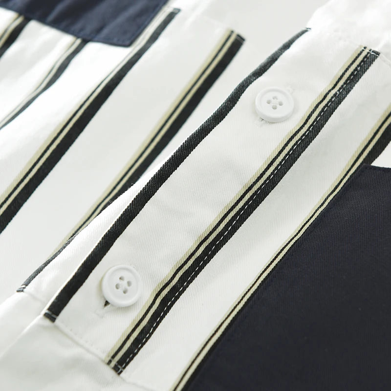 Fashion Patchwork Shirts