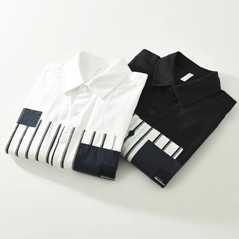 Fashion Patchwork Shirts