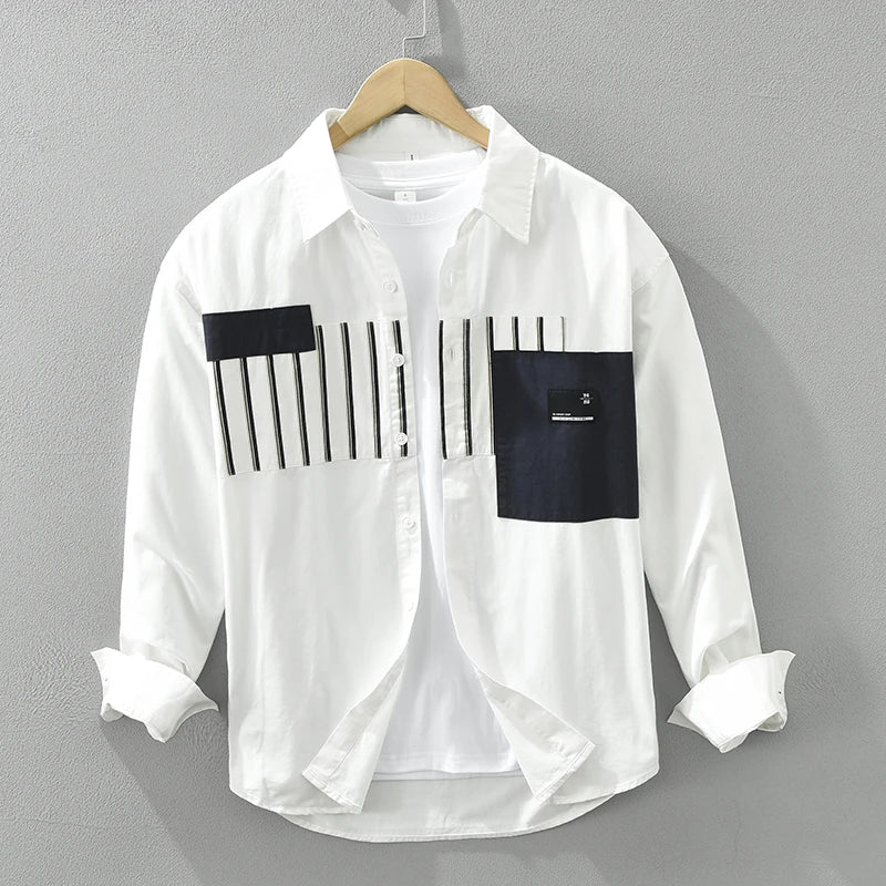 Fashion Patchwork Shirts